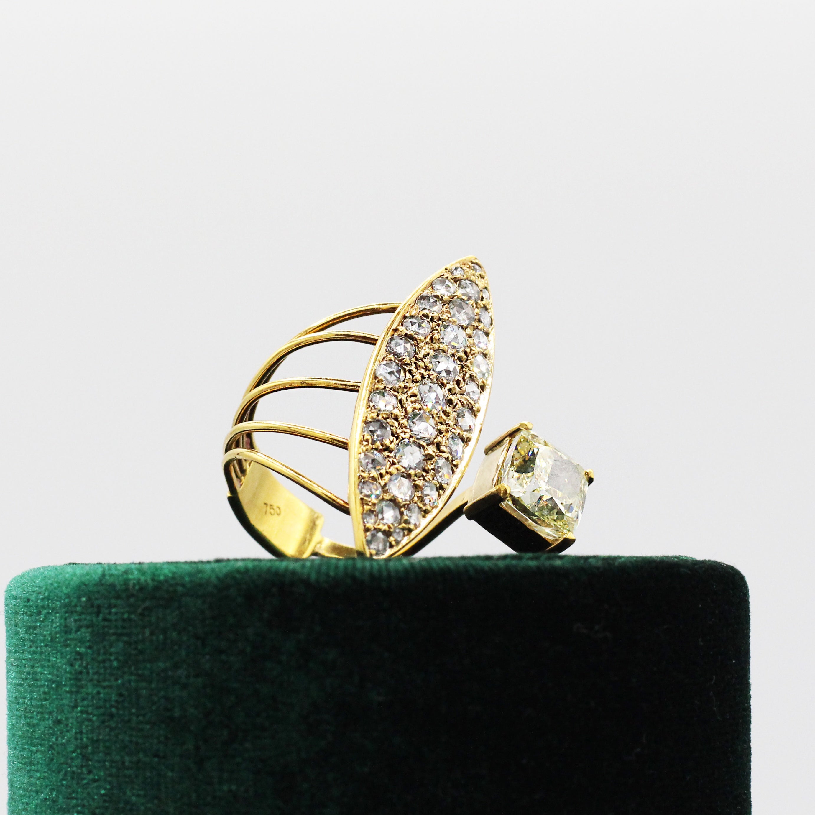 Fancy Yellow Diamond Ring