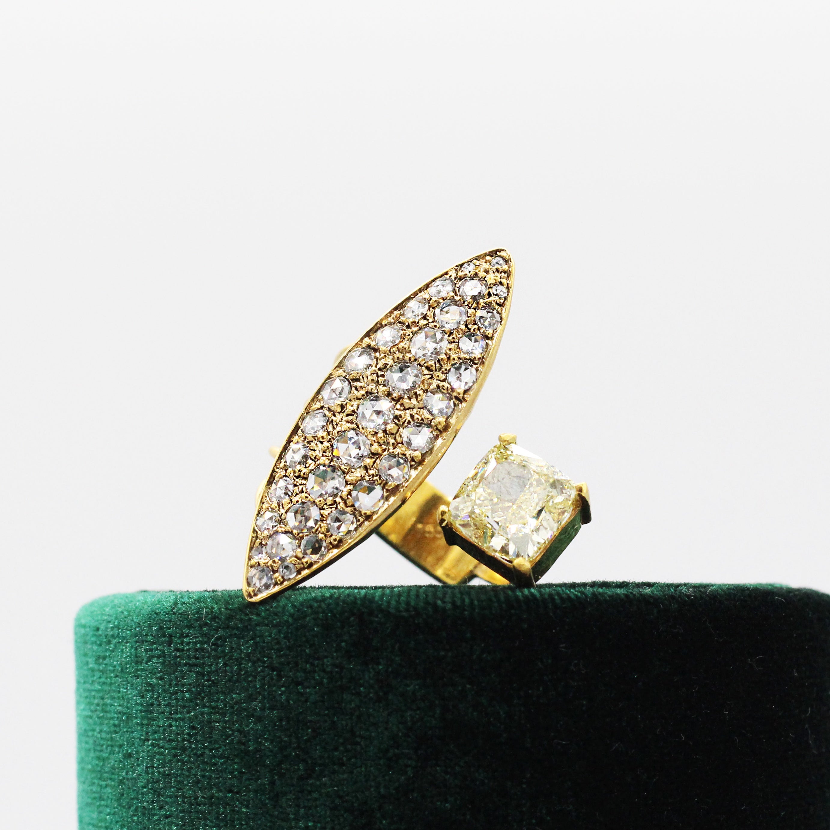Fancy Yellow Diamond Ring