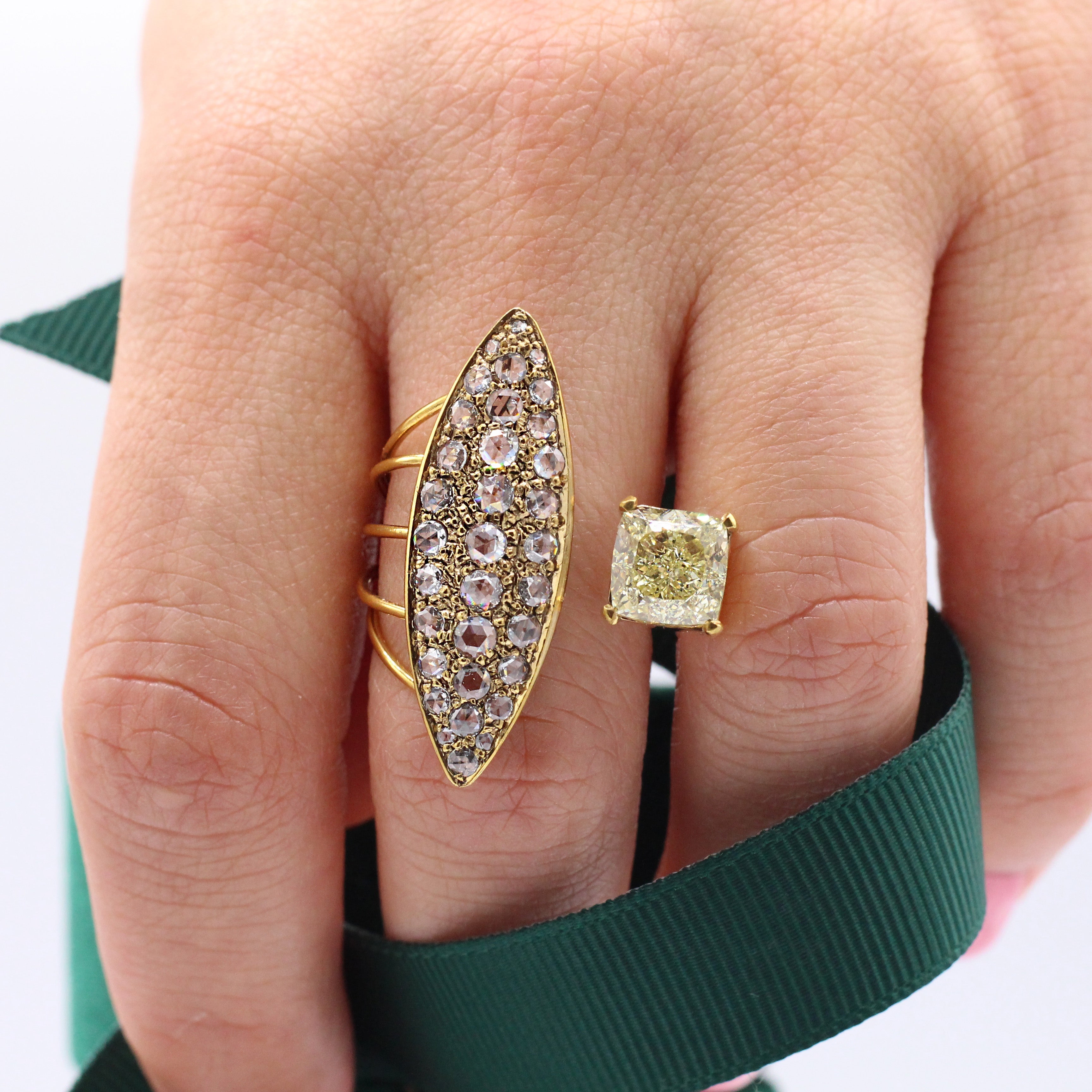 Fancy Yellow Diamond Ring