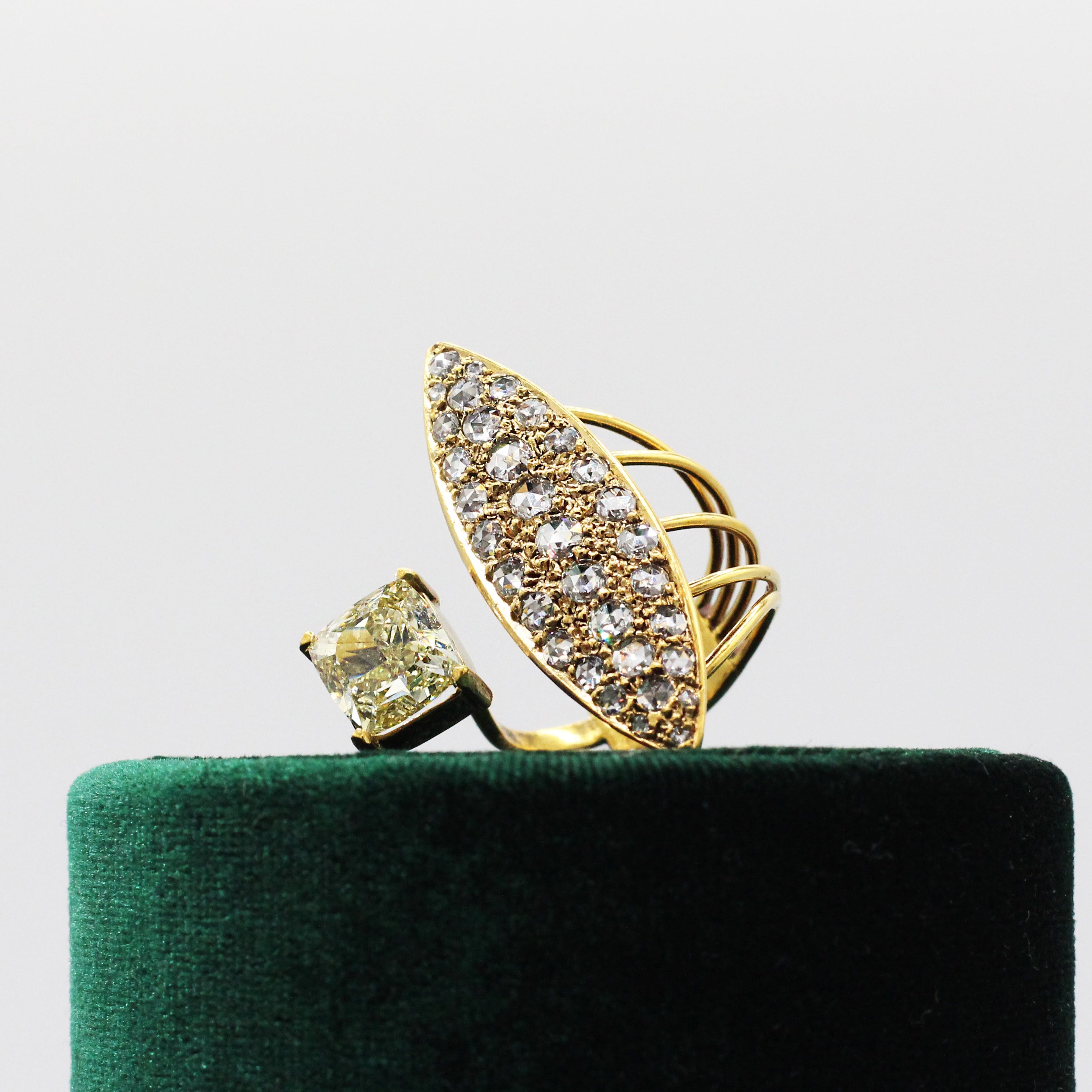 Fancy Yellow Diamond Ring
