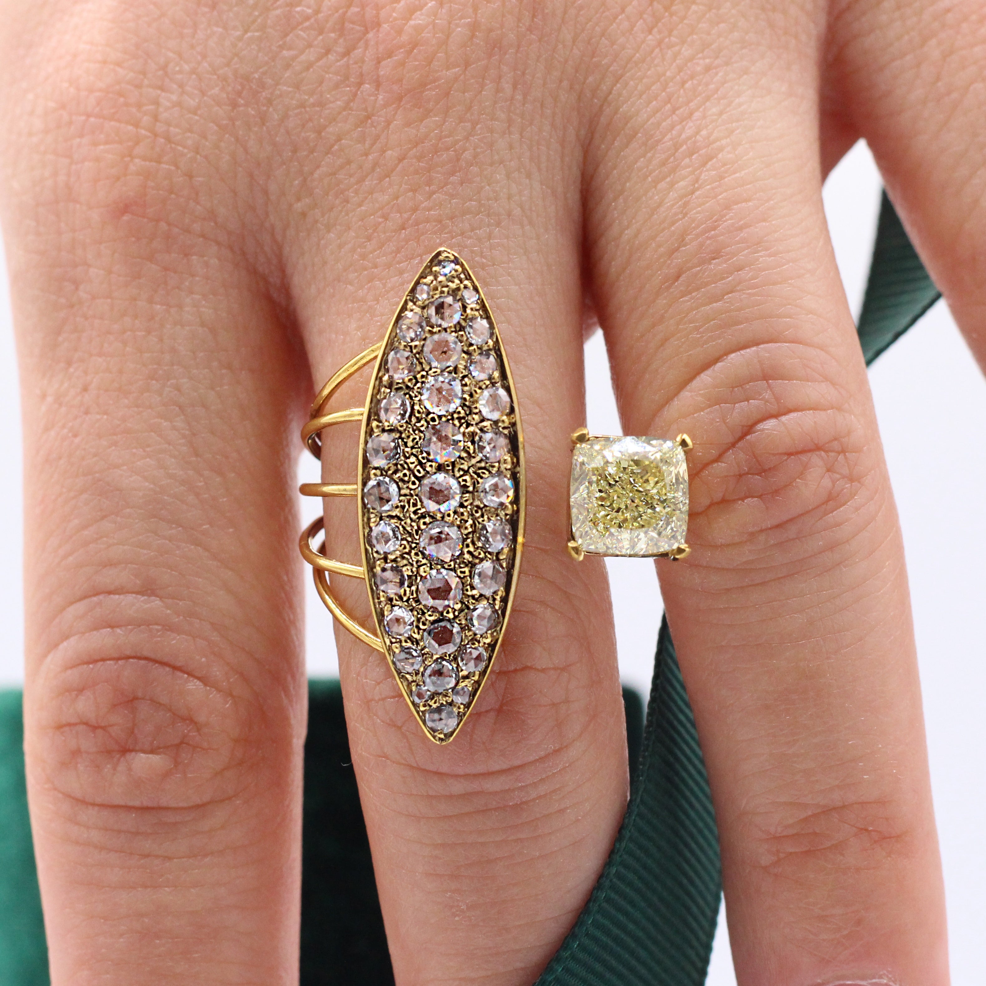 Fancy Yellow Diamond Ring
