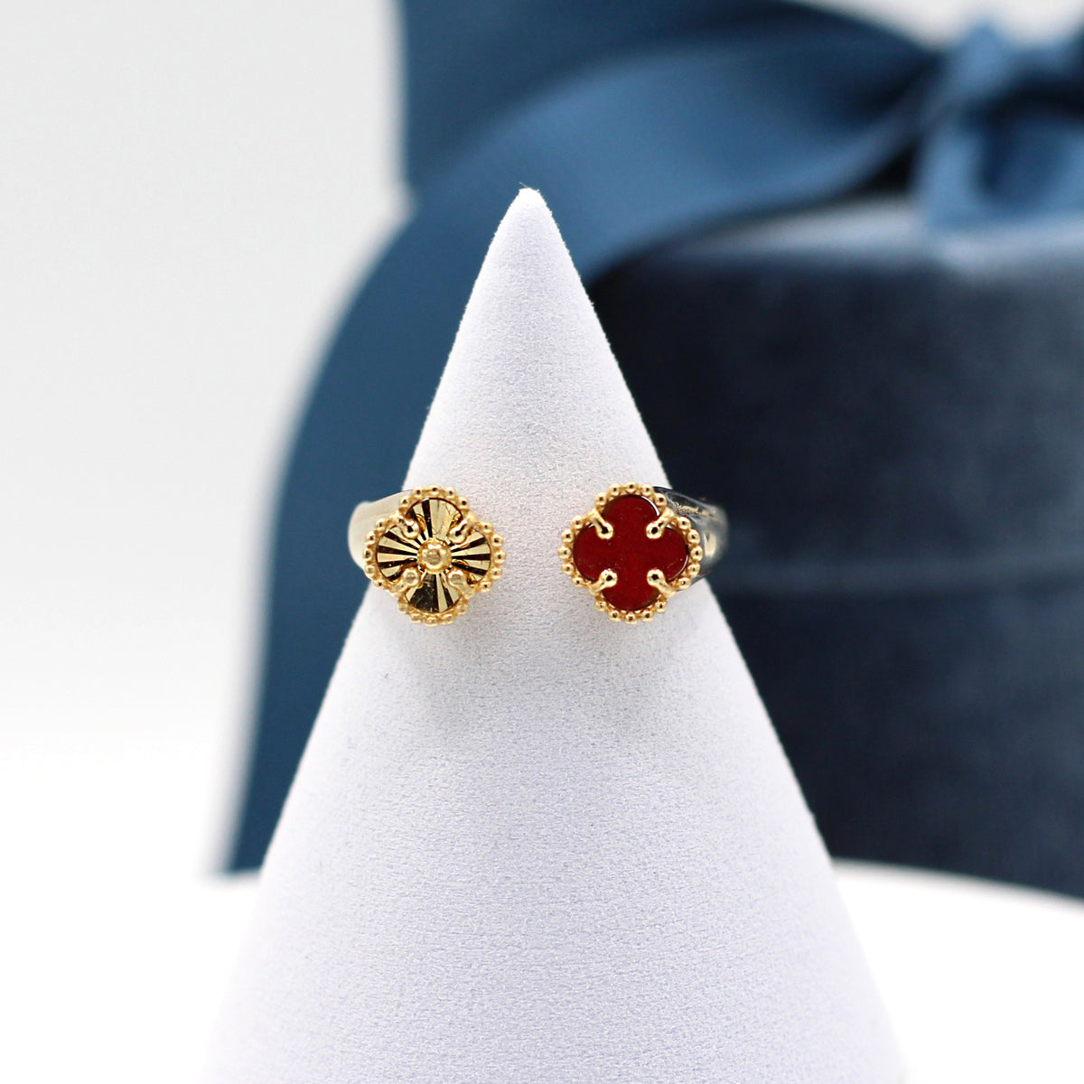Double Clover Ring