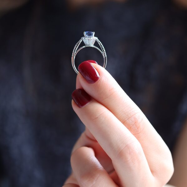 Wemon's Link Pattern Textured Ring