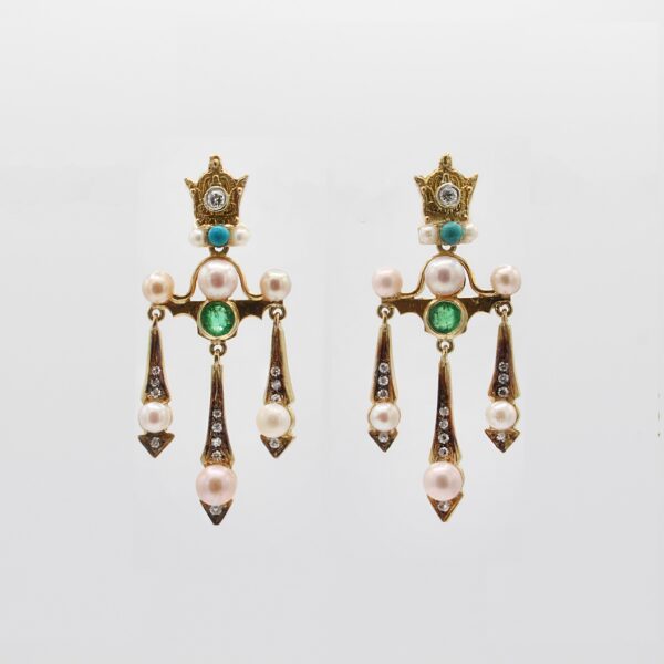 Crown Earring